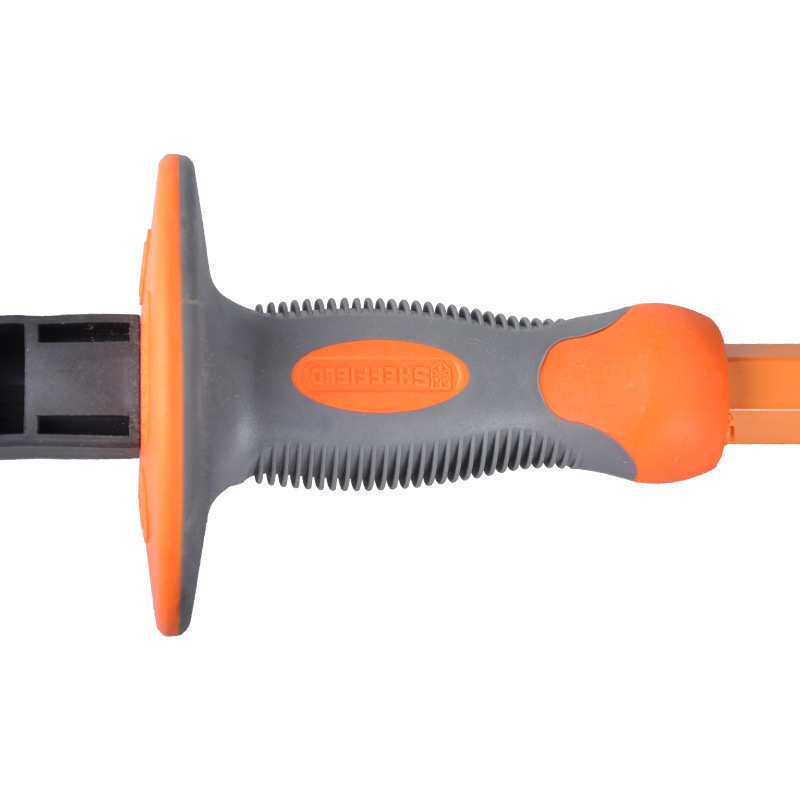 钢盾 SHEFFIELD S080203 橡胶手柄 尖凿 防砸凿子 尖头凿 石工凿