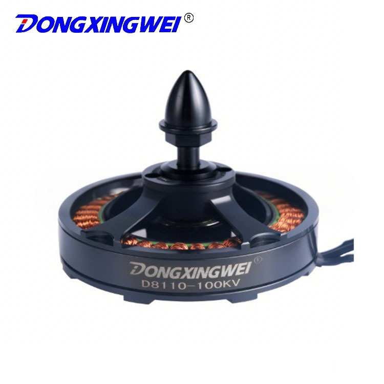 多轴飞行器专用无刷电机D8110-100KV 防水农用植保机直流无刷电机