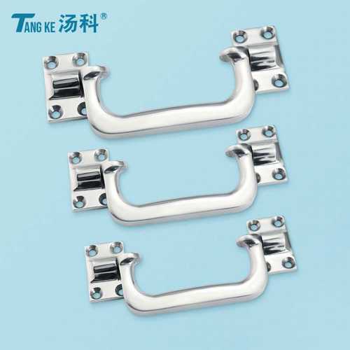 304不锈钢拉手可折叠带定位把手A-1082-1-2-3型金属箱柜提手橱柜