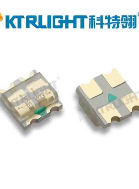 0606SMD LED 1616金版金线红蓝双色 0805红蓝双色 发光二极管