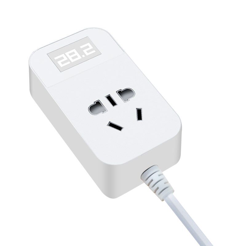 中科世纪智能温控器电子数显温度探头鱼缸温感开关插座可调温度