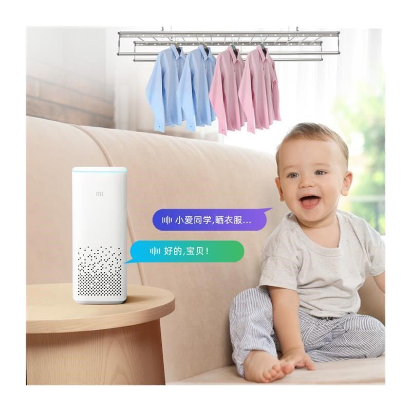 亿朋阳台晾衣架升降器手摇改电动晒衣杆自动电机智能通用配件