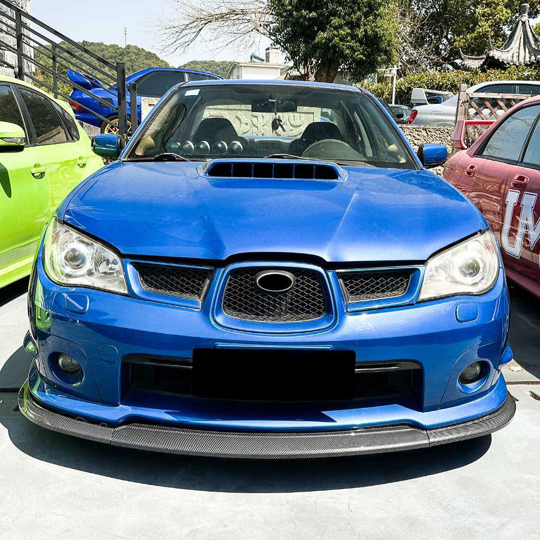 适用斯巴鲁翼豹Impreza WRX STI 2006-07前杠前铲前唇扰流板改装,3C数码配件,USB灯,淘宝优惠券,粉丝福利购,淘宝优惠卷