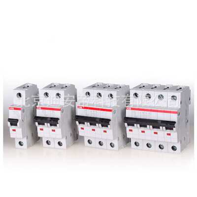 S201M-C63DC ABB微型断路器10KAC特性1P直流空气开关63A 10120669