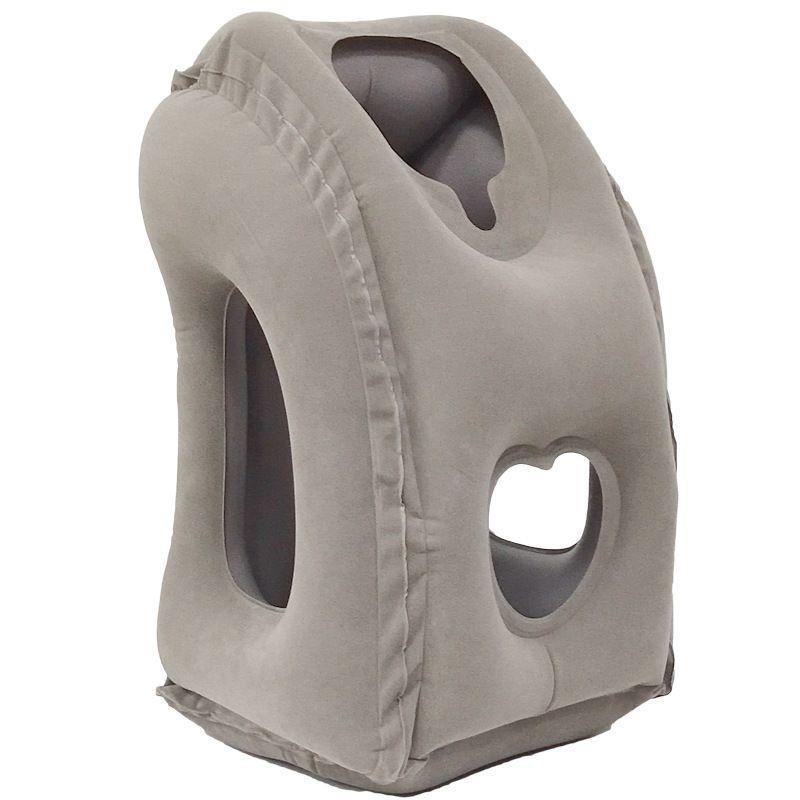 飞机旅行充气枕u形护颈枕车用睡觉神器趴睡枕办公室午休抱枕靠枕