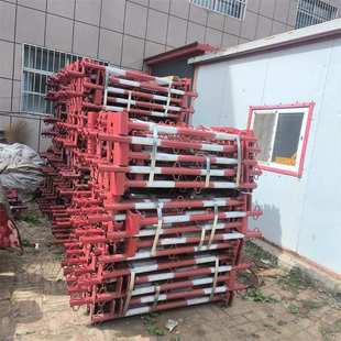 钢结构生命线固定支架立杆安全绳防坠落q235材质方管圆管可定 制