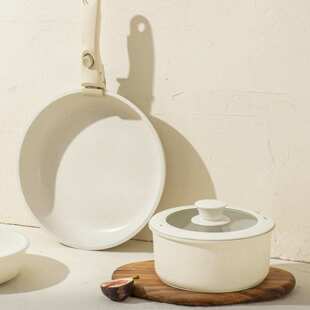 跨境锅具套装可拆卸锅蒸锅平底锅不粘锅炒锅家用手柄分离锅卡罗特