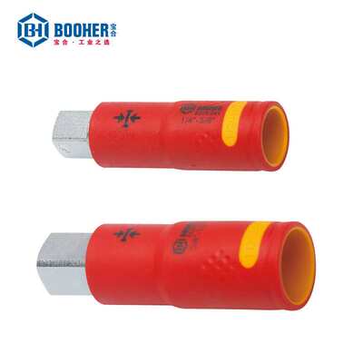 宝合 大中小飞绝缘转换接头VED认证6.3/10/12.5mm套筒转接工具