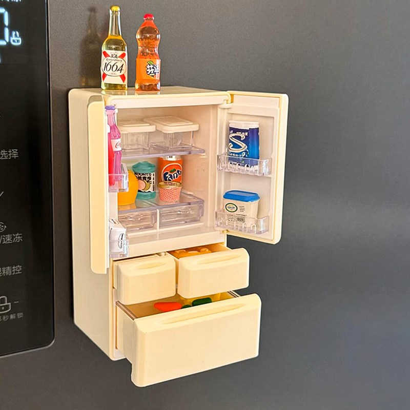 微缩冰箱贴diy配件个性创意磁贴迷你家电模型装饰摆件2025新款
