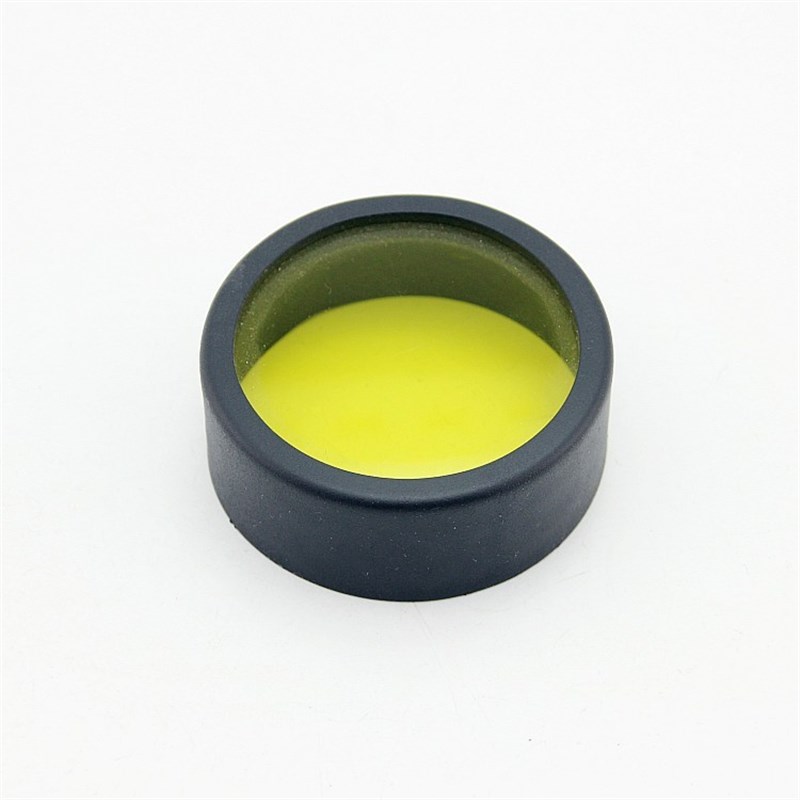 摩托车射灯灯罩电动车LED大灯灯罩黄色镜片雾灯镜片六珠变光灯罩