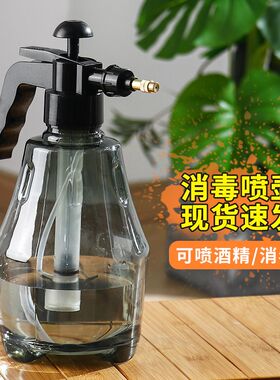 碰水壶浇花草喷雾器打扫卫生拖地喷壶浇花高颜值手动加压高端高级