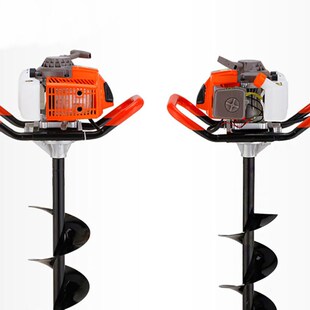 大功率地面挖坑机 植树挖坑机 新品 52cc手提挖坑机 轻便式