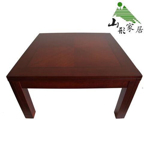 日式榻榻米茶几家用取暖桌红橡木桌和室家具可装取暖器被炉桌炕桌