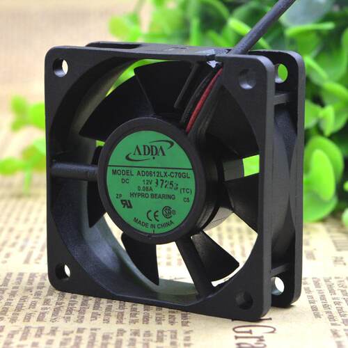 ADDA AD0612LX-C70GL 12V 0.08A 6020 60*60*20mm 散热风扇风扇