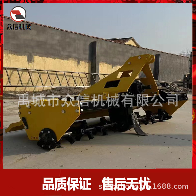 农用新款加重可拆卸板式旋耕机水旱两用碎土机松土机连云港箱体