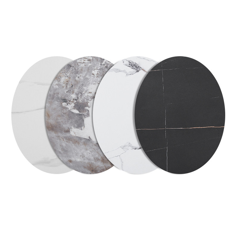 岩板转盘面板加厚承重耐高温多规格高品质岩板转盘面板