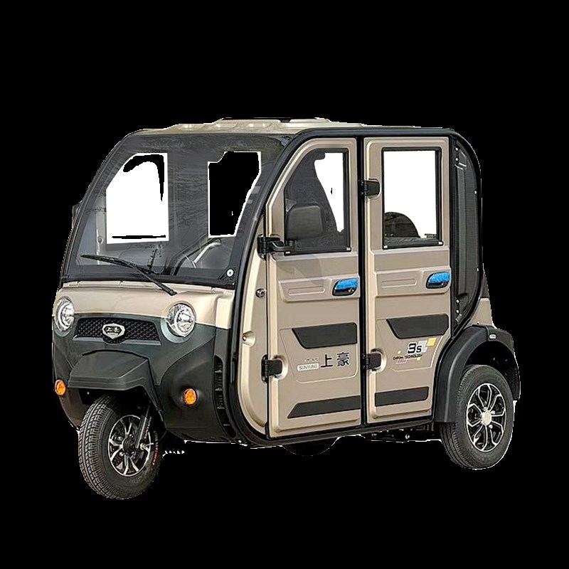 纯燃油三轮车新国标可上牌宗申水冷发动机电喷上豪全封闭摩托车