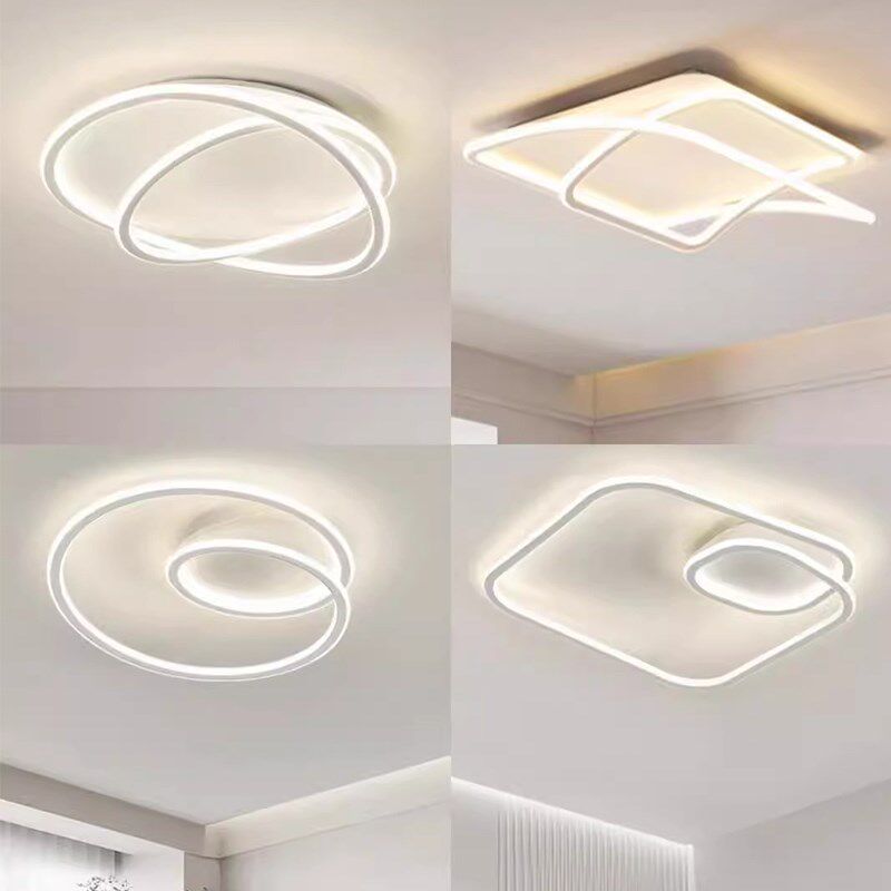 卧室灯主卧2025年新款高级感流行奶油风灯具超亮可遥控房间吸顶灯