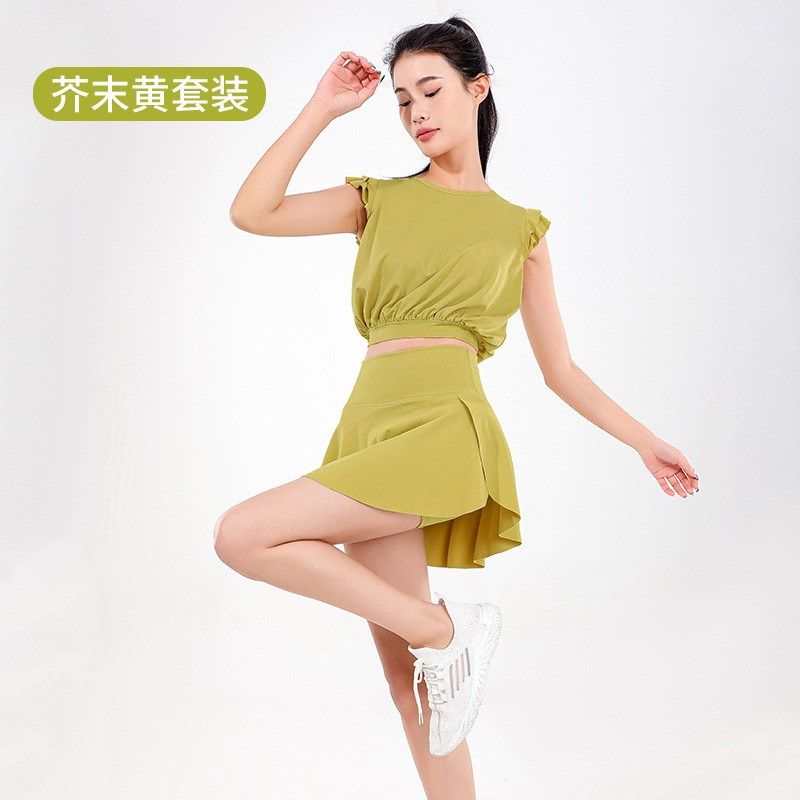 2024新品运动健身瑜伽服 瑜伽套装网球裙防走光假两件跑步短裙,运动/瑜伽/健身/球迷用品,瑜伽服用胸垫,淘宝优惠券,粉丝福利购,淘宝优惠卷