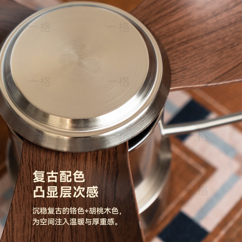 中古卧室风扇灯包豪斯复古餐厅灯风扇一体2025新型吸顶式电风扇灯