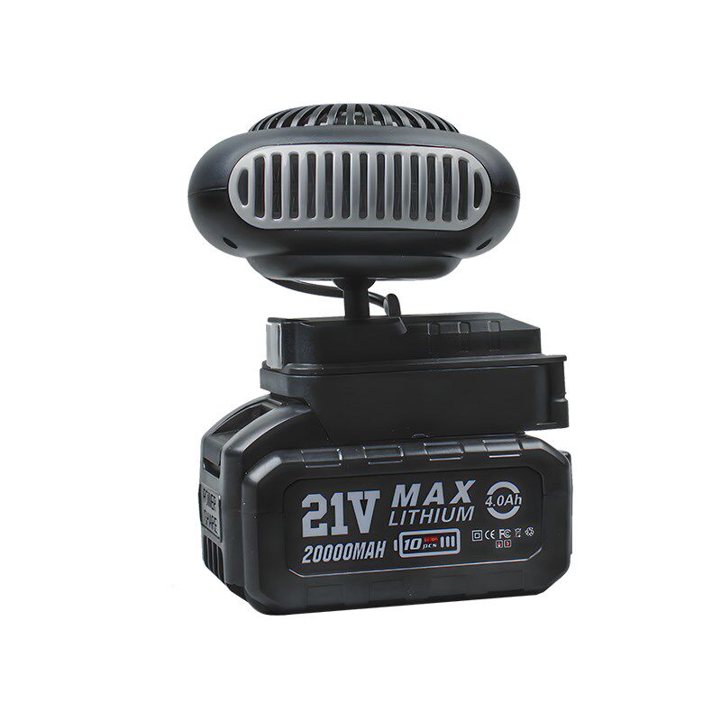 锂电无线暖风机充电暖气便携取暖器户外暖风扇移动除霜取暖加热器