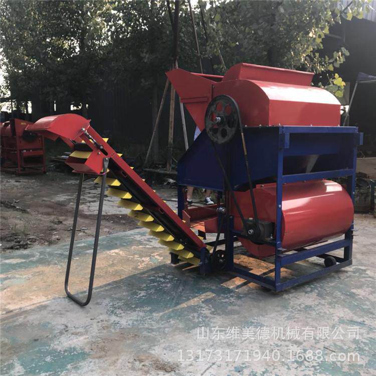 全自动花生摘果机家用新款电动小型摘花生脱粒机干湿两用厂家直销