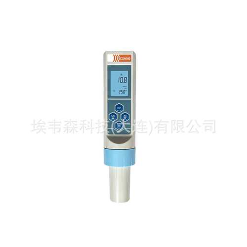 电导率测试笔TDS盐度计IP67防护自动温度补偿精准抗干扰con100