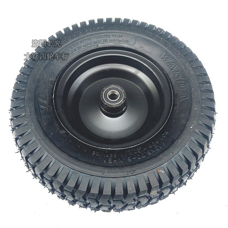 四轮电动卡丁车13X5.00-6寸145/70-6寸公路越野轮胎前轴承轮毂