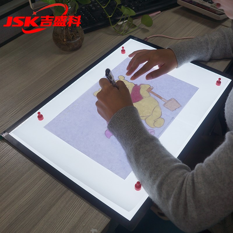 拷贝台临摹板A5A4A3A2拷贝板LED透写书法画画神器透光签字练习板