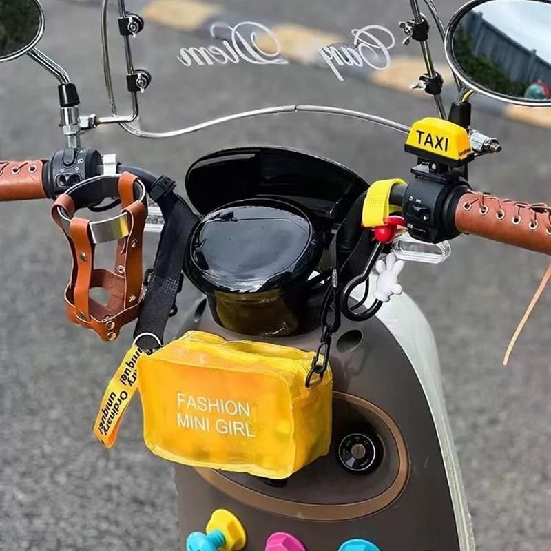 踏板摩托车通用边包果冻包横杠包侧边包电动车工具挂包骑士包改装