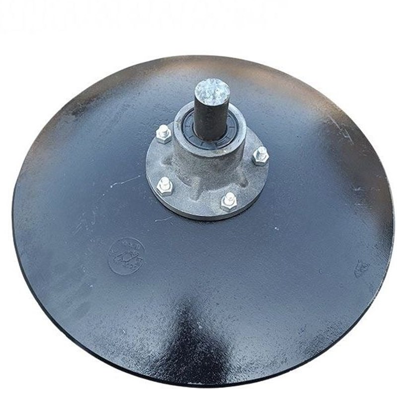 圆盘犁开沟器旋耕机加厚锰钢翻土盘起垄扶梗器播种神器开沟神器