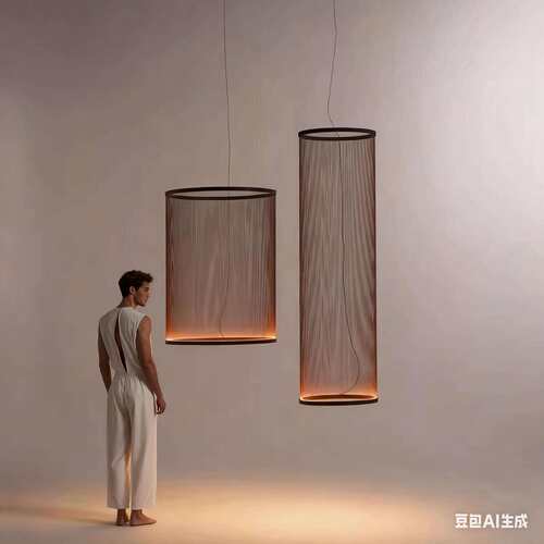 西班牙Vibia Array 简约流苏吊灯餐厅客厅吊灯别墅酒店LOFT楼梯灯