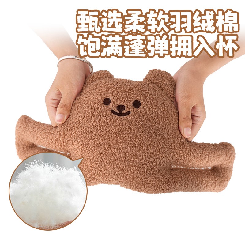 电动车儿童座椅防撞头保护垫电瓶车宝宝防撞垫玩偶软包公仔神器