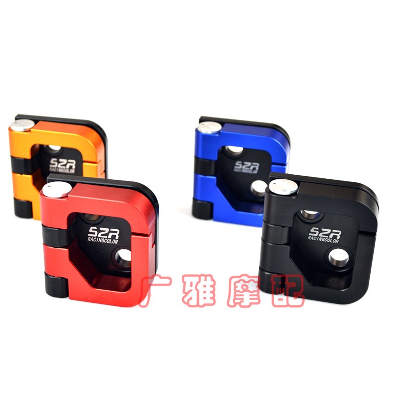 适用于铃木摩托车改装配件UU125 UY125T铝合金挂钩小海豚挂钩配件