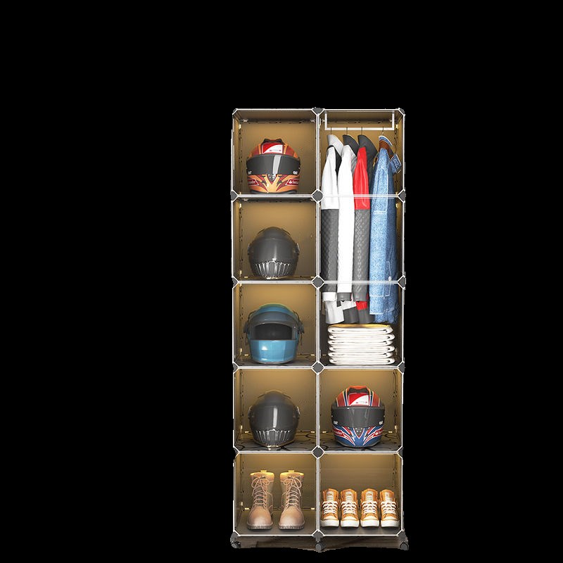 头盔收纳柜摩托车帽子家用手办柜头盔展示盒机车装备放置架头盔架