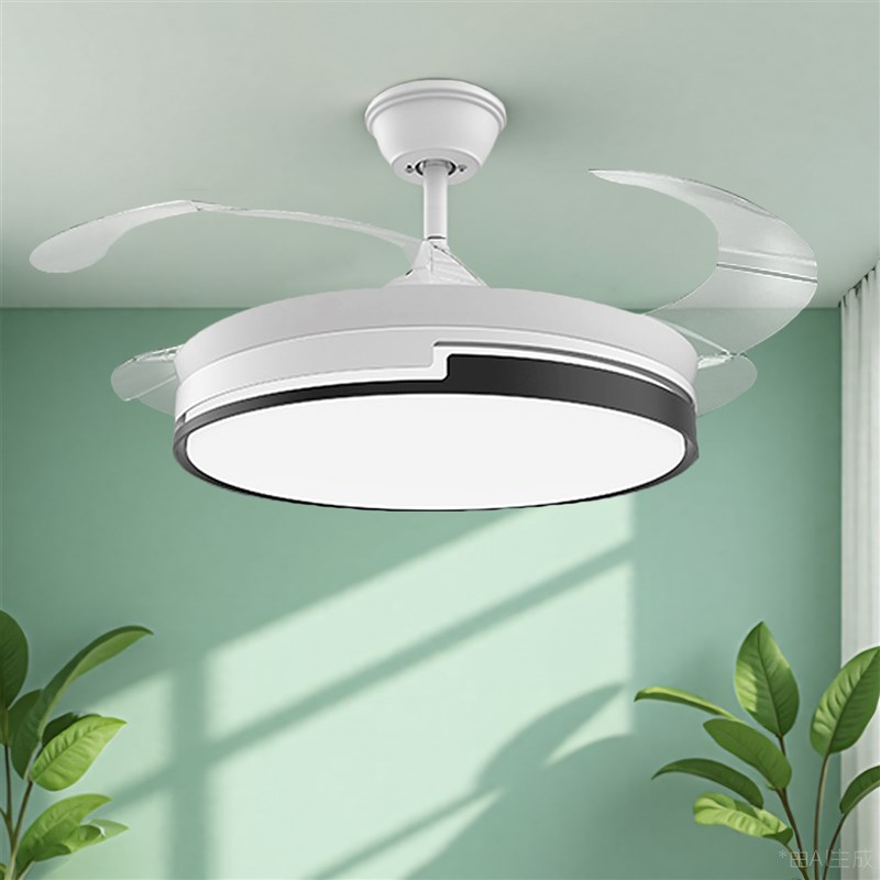 已接入米家APP隐形风扇灯智能语音控制客厅餐厅卧室吊扇一体灯