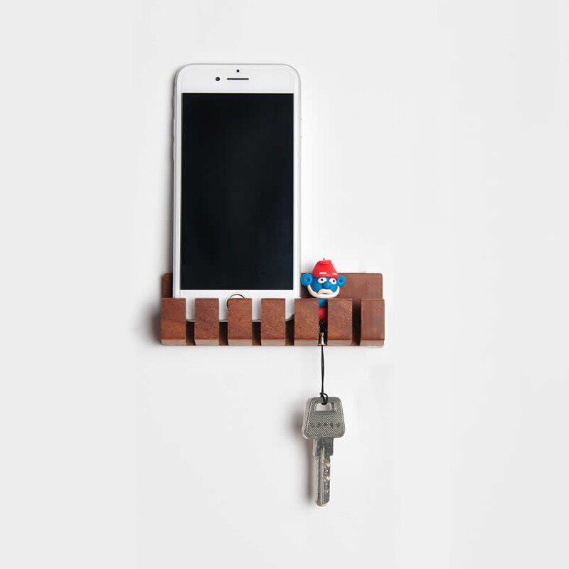 数据线整理线固定器收纳木制质手机耳机充电卡扣防缠绕绳保护挂钩