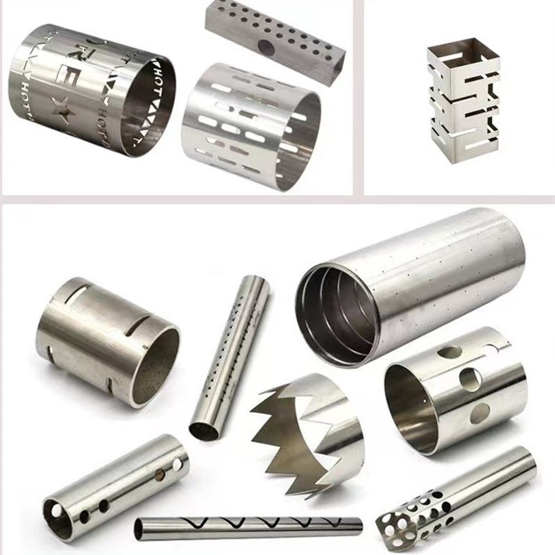 304不锈钢外抛光装饰管圆管外径150毫米任意切割激光切割空心圆管