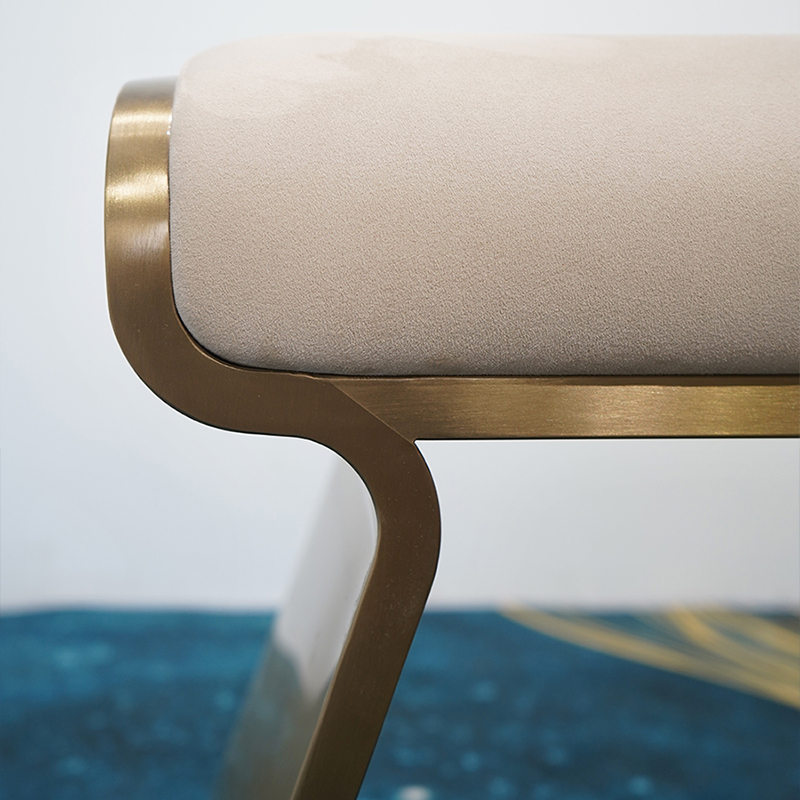 轻奢家用入户门口换鞋凳卧室床尾凳皮艺沙发长矮凳进门长条凳脚踏