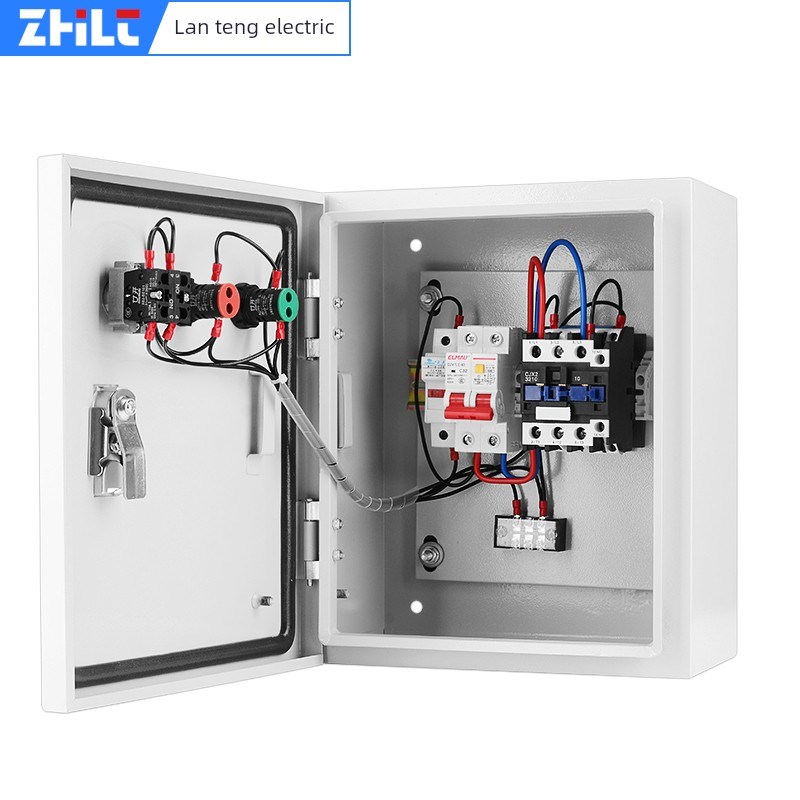 液位水泵控制箱380V智能全自动上水塔水位排水浮球开关控制箱220V