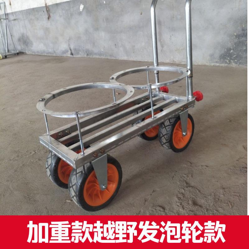农用采摘果园工具车蔬菜运输手推车拉推拉大棚家用粪车手推车手推