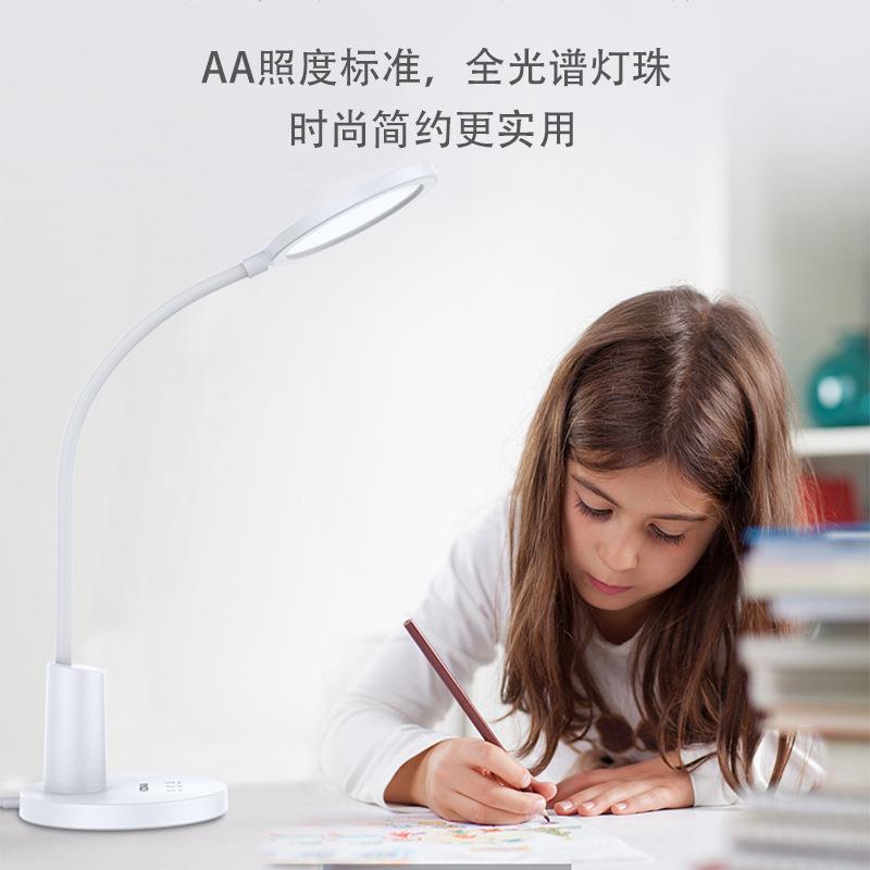 LED学生宿舍充电软管台灯工作阅读书桌灯护眼学习无蓝光危害