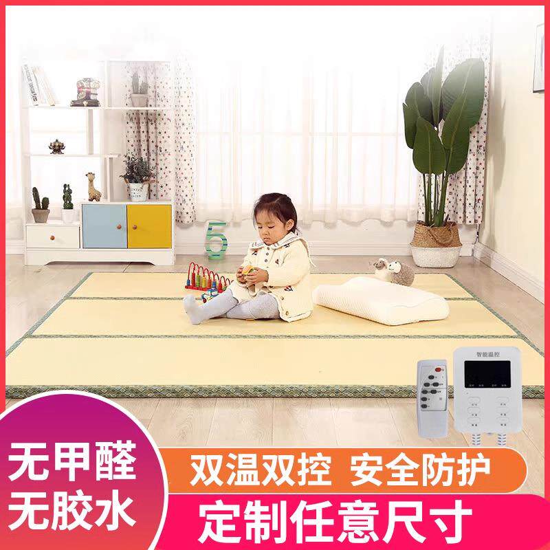 榻榻米电热炕垫子电加热垫地垫定椰棕床垫现做纳米防水火炕石墨烯