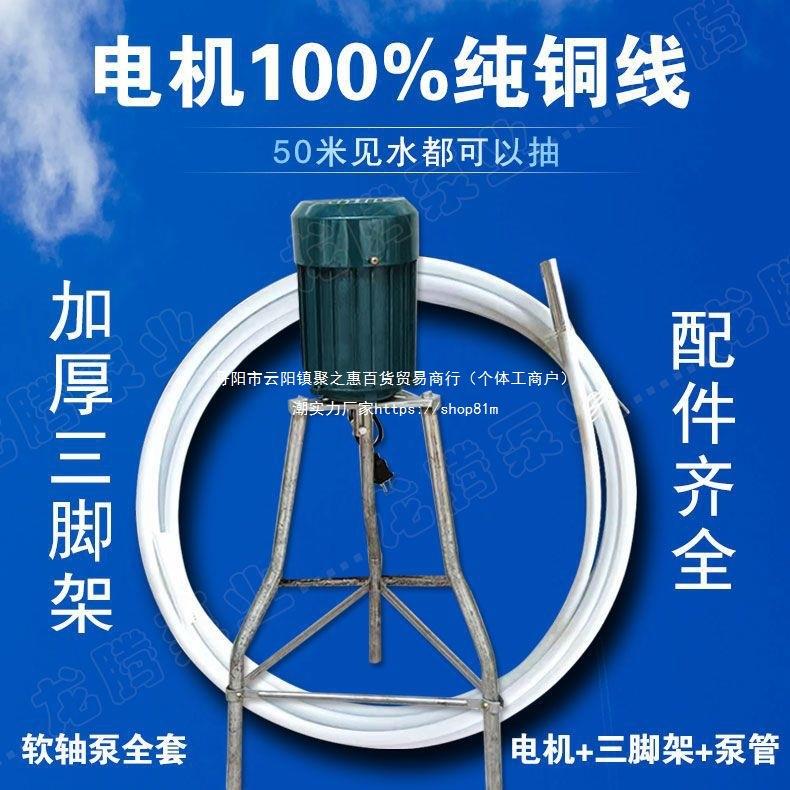 软轴水泵家用泵螺杆泵配件全套防冻水泵高压水泵高扬程蛟龙水泵