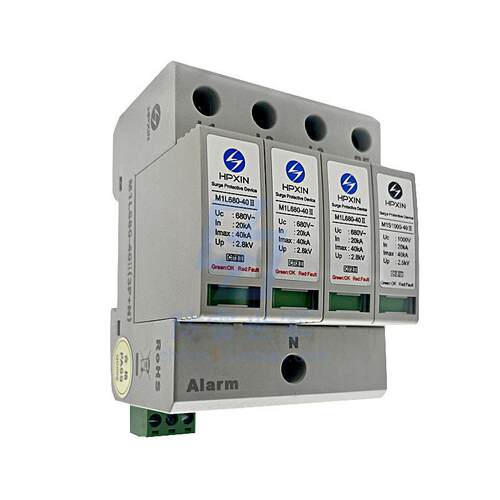 海鹏信HPXIN电源浪涌保护器M1L680-40Ⅱ-4P 防雷器