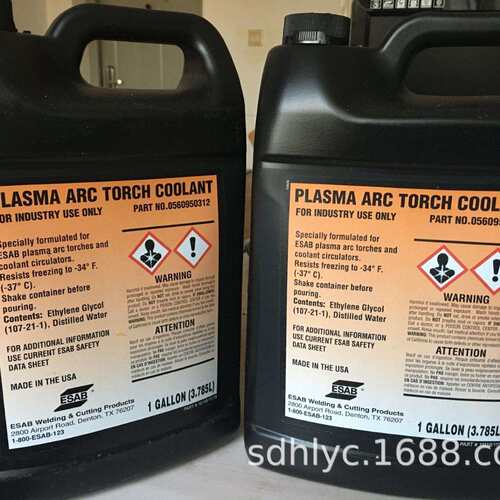 伊萨0560950312 等离子切割机冷却液3.78L -36℃防冻液 防冻剂