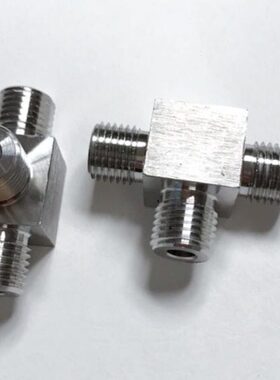 14mmM螺纹 14直.三牙mmx15不锈钢外丝径外 1.5边 距三通接头牙 外