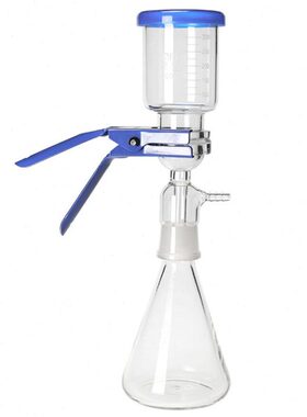 10m2 1L包邮真空抽滤过滤器0装 0lL置 负压 砂芯过滤装置