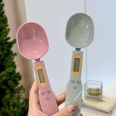 *漂亮的小姨妈*电子称量勺克数勺称重勺厨房咖啡面粉奶粉计量勺子