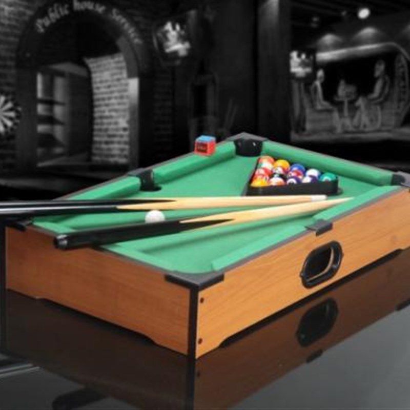 儿童玩具台球桌游戏桌球台迷你室内游戏桌上台球生日礼物桌球